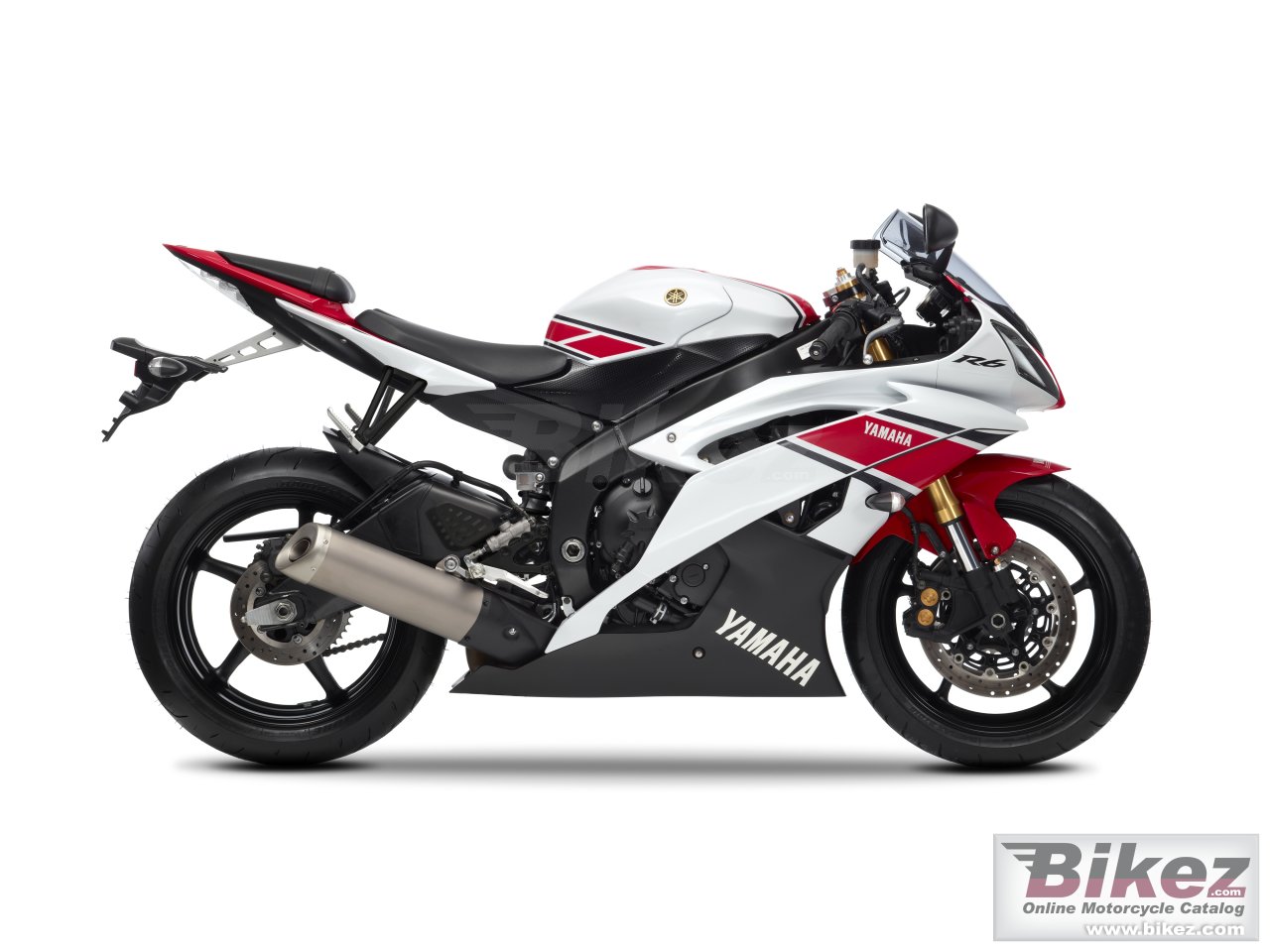 Big Yamaha yzf-r6 wgp 50th anniversary picture and wallpaper from Bikez.com